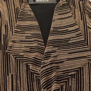 NWT ALLEGRA K VERY SPARKLY Blazer